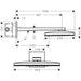 Hansgrohe Rainmaker Select Overhead Shower 460 2Jet with Shower Arm - White/Chrome - Unbeatable Bathrooms