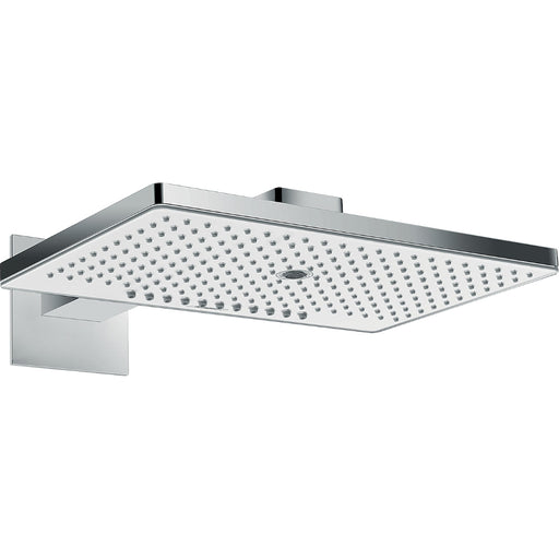 Hansgrohe Rainmaker Select Overhead Shower 460 3Jet with Shower Arm - White/Chrome - Unbeatable Bathrooms