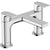 Hansgrohe Rebris E 2-Hole Rim Mounted Bath Mixer - Unbeatable Bathrooms