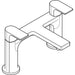 Hansgrohe Rebris E 2-Hole Rim Mounted Bath Mixer - Unbeatable Bathrooms