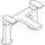 Hansgrohe Rebris E 2-Hole Rim Mounted Bath Mixer - Unbeatable Bathrooms