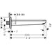 Hansgrohe Rebris E Bath Spout - Unbeatable Bathrooms