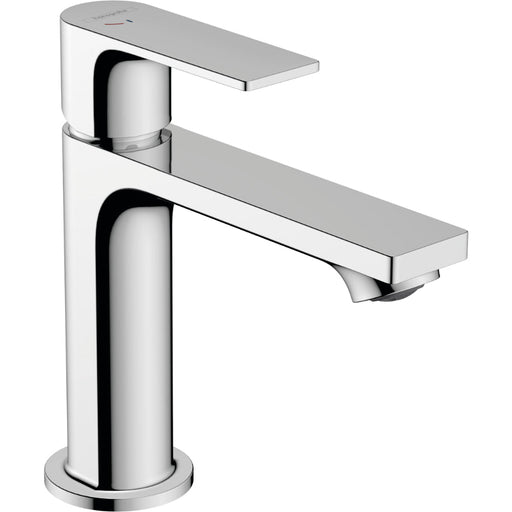 Hansgrohe Rebris E Single Lever Basin Mixer 110 Coolstart Ecosmart+ with Pop-Up Waste Set - Unbeatable Bathrooms