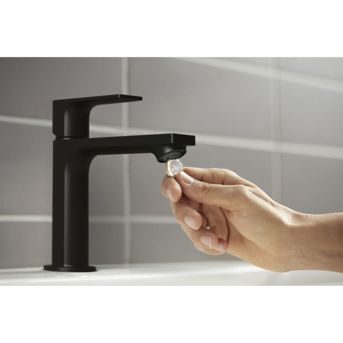 Hansgrohe Rebris E Single Lever Basin Mixer 110 Coolstart with Pop-Up Waste Set - Unbeatable Bathrooms