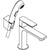 Hansgrohe Rebris E Single Lever Basin Mixer 110 with Bidette Hand Shower and Shower Hose 160 cm Without Waste Set - Chrome - Unbeatable Bathrooms