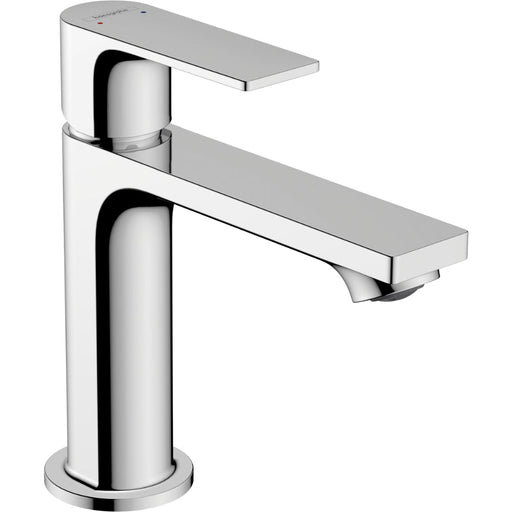 Hansgrohe Rebris E Single Lever Basin Mixer 110 with Pop-Up Waste Set - Unbeatable Bathrooms