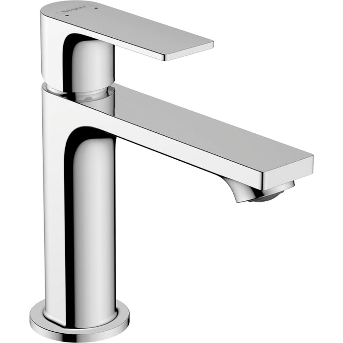 Hansgrohe Rebris E Single Lever Basin Mixer 110 with Pop-Up Waste Set - Unbeatable Bathrooms