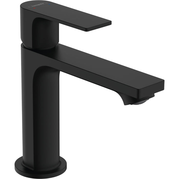 Hansgrohe Rebris E Single Lever Basin Mixer 110 with Pop-Up Waste Set - Unbeatable Bathrooms