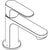 Hansgrohe Rebris S Single Lever Basin Mixer 80 Coolstart Without Waste Set - Chrome - Unbeatable Bathrooms
