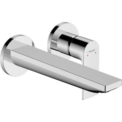 Hansgrohe Rebris E Single Lever Basin Mixer For Concealed Installation Wall-Mounted with Spout 20 cm - Unbeatable Bathrooms