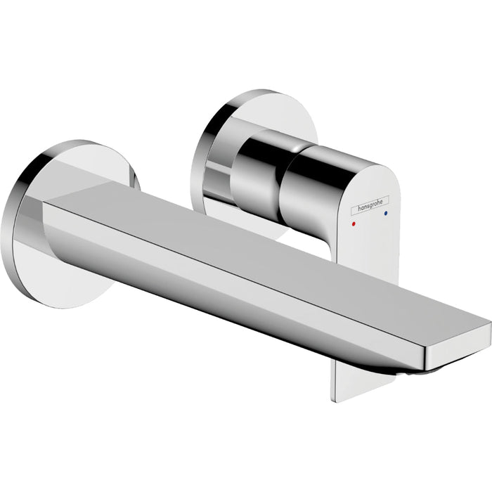 Hansgrohe Rebris E Single Lever Basin Mixer For Concealed Installation Wall-Mounted with Spout 20 cm - Unbeatable Bathrooms