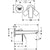 Hansgrohe Rebris E Single Lever Basin Mixer For Concealed Installation Wall-Mounted with Spout 20 cm - Unbeatable Bathrooms