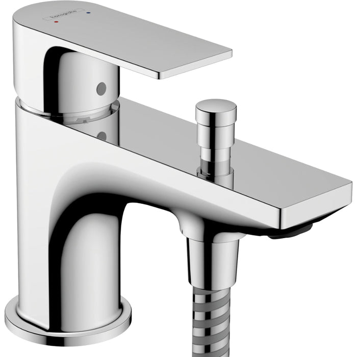 Hansgrohe Rebris E Single Lever Bath and Shower Mixer Monotrou with 2 Flow Rates - Chrome - Unbeatable Bathrooms