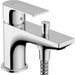 Hansgrohe Rebris E Single Lever Bath and Shower Mixer Monotrou with 2 Flow Rates - Chrome - Unbeatable Bathrooms