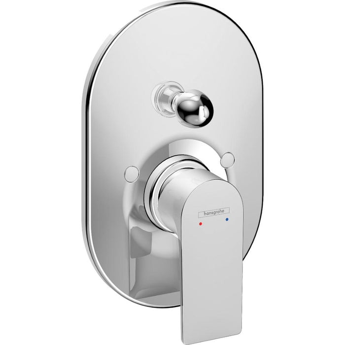 Hansgrohe Rebris E Single Lever Bath Mixer For Concealed Installation - Unbeatable Bathrooms