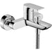 Hansgrohe Rebris E Single Lever Bath Mixer For Exposed Installation - Unbeatable Bathrooms