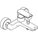 Hansgrohe Rebris E Single Lever Bath Mixer For Exposed Installation - Unbeatable Bathrooms