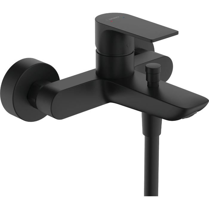 Hansgrohe Rebris E Single Lever Bath Mixer For Exposed Installation - Unbeatable Bathrooms