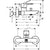 Hansgrohe Rebris E Single Lever Bath Mixer For Exposed Installation - Unbeatable Bathrooms