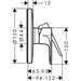 Hansgrohe Rebris E Single Lever Shower Mixer For Concealed Installation For Ibox Universal - Unbeatable Bathrooms