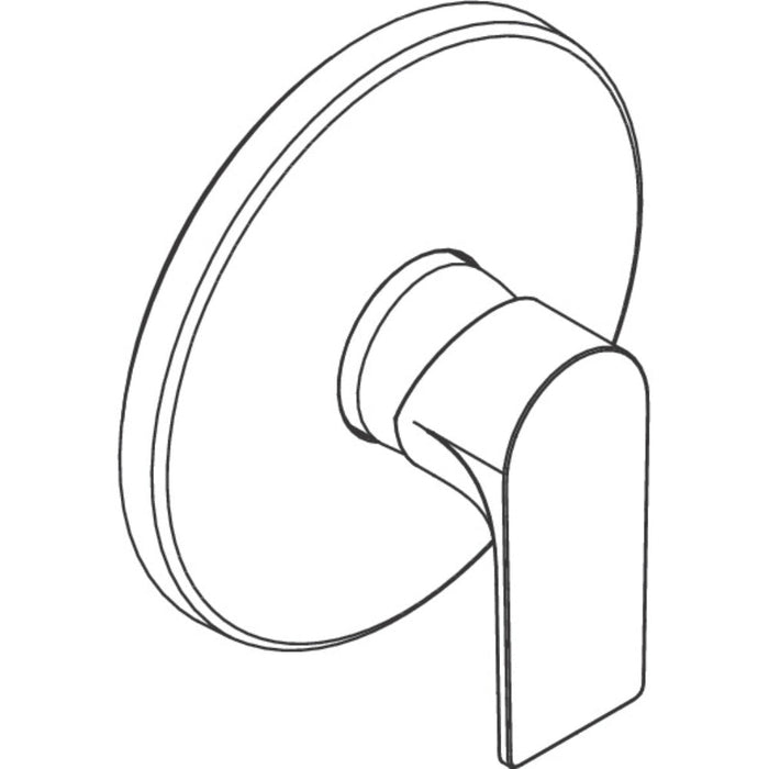 Hansgrohe Rebris E Single Lever Shower Mixer For Concealed Installation For Ibox Universal - Unbeatable Bathrooms