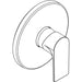 Hansgrohe Rebris E Single Lever Shower Mixer For Concealed Installation For Ibox Universal - Unbeatable Bathrooms