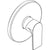 Hansgrohe Rebris E Single Lever Shower Mixer For Concealed Installation For Ibox Universal - Unbeatable Bathrooms