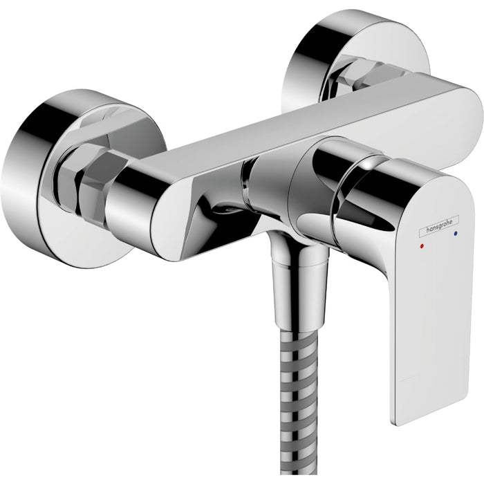 Hansgrohe Rebris E Single Lever Shower Mixer For Exposed Installation - Unbeatable Bathrooms