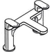 Hansgrohe Rebris S 2-Hole Rim Mounted Bath Mixer - Unbeatable Bathrooms
