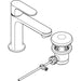 Hansgrohe Rebris S Single Lever Basin Mixer 110 Coolstart with Metal Pop-Up Waste Set - Unbeatable Bathrooms