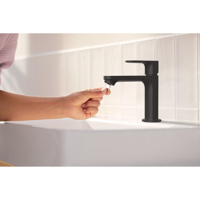 Hansgrohe Rebris S Single Lever Basin Mixer 110 Coolstart Without Waste Set - Unbeatable Bathrooms
