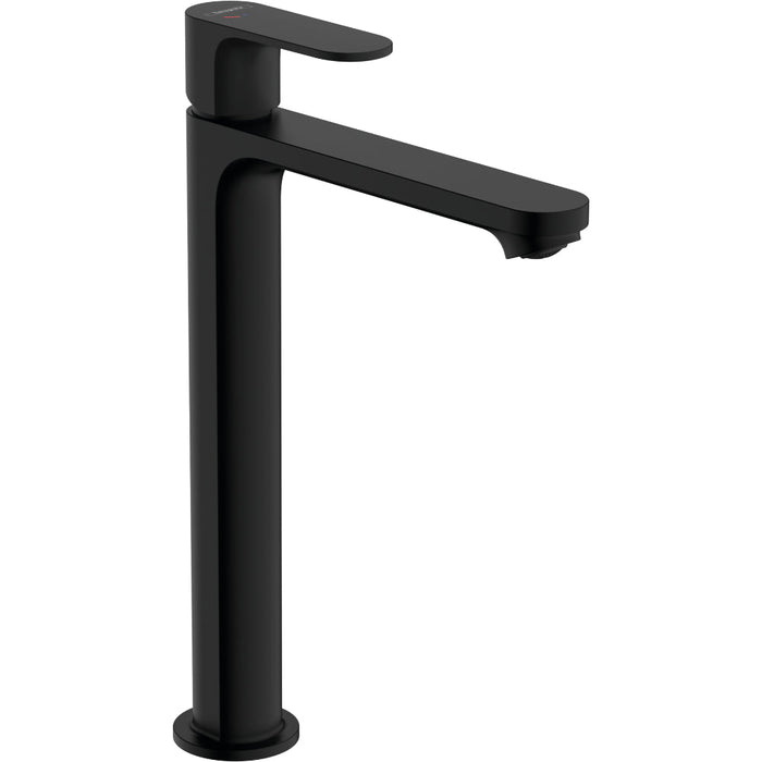 Hansgrohe Rebris S Single Lever Basin Mixer 240 Coolstart Ecosmart+ For Washbowls with Pop-Up Waste Set - Unbeatable Bathrooms