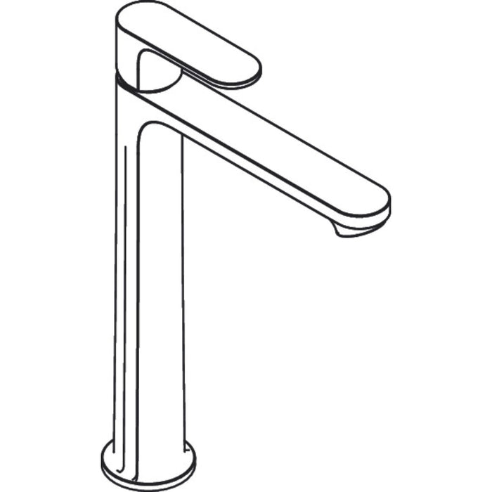 Hansgrohe Rebris S Single Lever Basin Mixer 240 Coolstart Ecosmart+ For Washbowls with Pop-Up Waste Set - Unbeatable Bathrooms