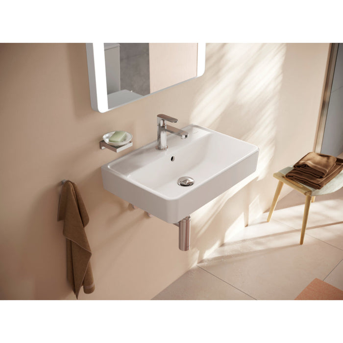 Hansgrohe Rebris S Single Lever Basin Mixer 80 Coolstart Without Waste Set - Chrome - Unbeatable Bathrooms