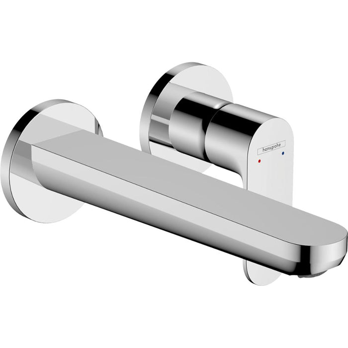 Hansgrohe Rebris S Single Lever Basin Mixer For Concealed Installation Wall-Mounted with Spout 20 cm - Unbeatable Bathrooms