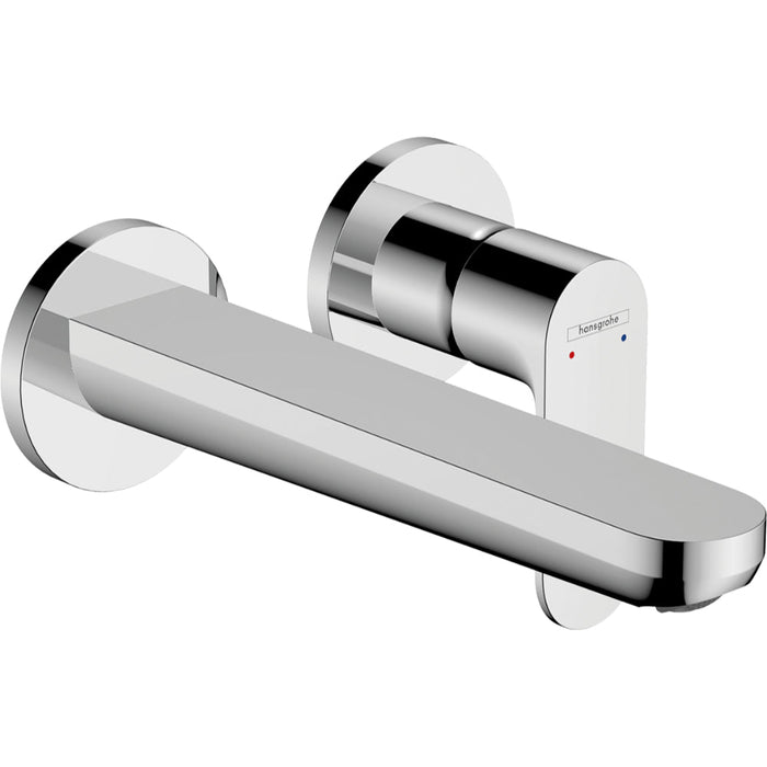 Hansgrohe Rebris S Single Lever Basin Mixer For Concealed Installation Wall-Mounted with Spout 20 cm - Unbeatable Bathrooms