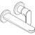 Hansgrohe Rebris S Single Lever Basin Mixer For Concealed Installation Wall-Mounted with Spout 20 cm - Unbeatable Bathrooms