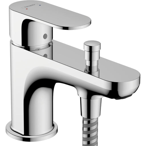 Hansgrohe Rebris S Single Lever Bath and Shower Mixer Monotrou with 2 Flow Rates - Chrome - Unbeatable Bathrooms