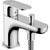 Hansgrohe Rebris S Single Lever Bath and Shower Mixer Monotrou with 2 Flow Rates - Chrome - Unbeatable Bathrooms