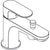 Hansgrohe Rebris S Single Lever Bath and Shower Mixer Monotrou with 2 Flow Rates - Chrome - Unbeatable Bathrooms