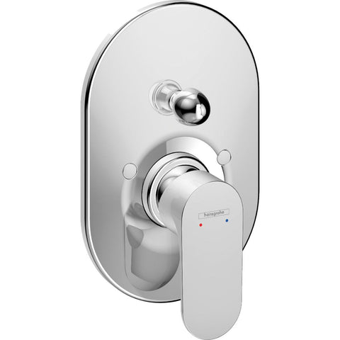 Hansgrohe Rebris S Single Lever Bath Mixer For Concealed Installation - Unbeatable Bathrooms