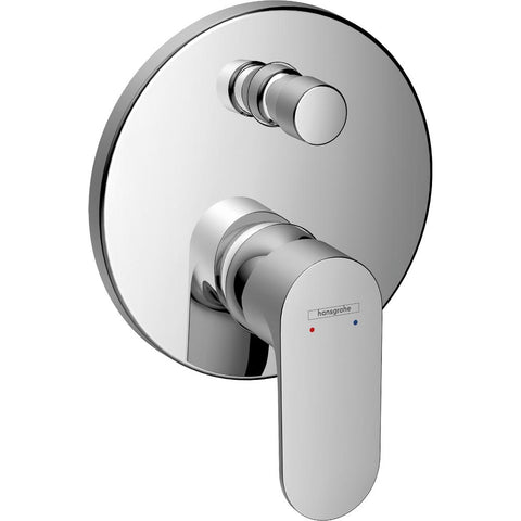 Hansgrohe Rebris S Single Lever Bath Mixer For Concealed Installation For Ibox Universal - Unbeatable Bathrooms