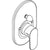 Hansgrohe Rebris S Single Lever Bath Mixer For Concealed Installation - Unbeatable Bathrooms