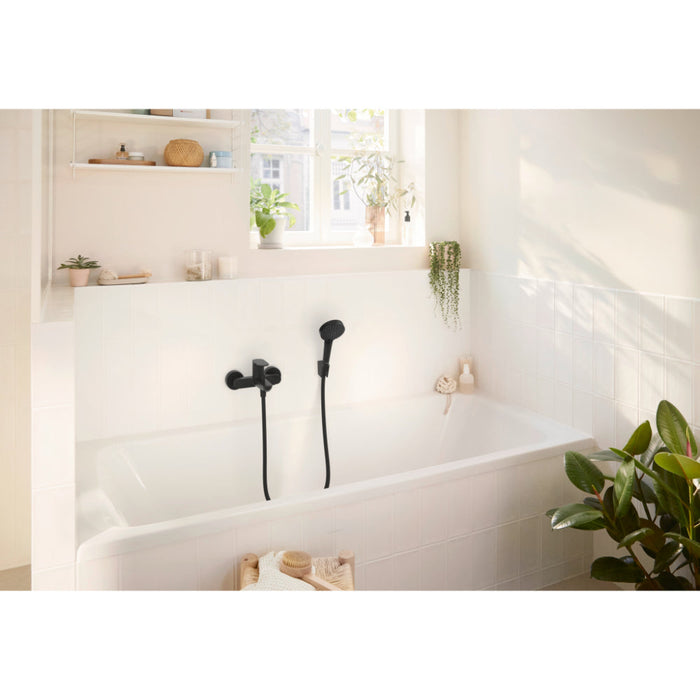 Hansgrohe Rebris S Single Lever Bath Mixer For Exposed Installation - Unbeatable Bathrooms