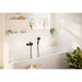 Hansgrohe Rebris S Single Lever Bath Mixer For Exposed Installation with 2 Flow Rates - Unbeatable Bathrooms