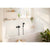 Hansgrohe Rebris S Single Lever Bath Mixer For Exposed Installation with 2 Flow Rates - Unbeatable Bathrooms