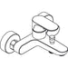 Hansgrohe Rebris S Single Lever Bath Mixer For Exposed Installation with 2 Flow Rates - Unbeatable Bathrooms