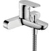 Hansgrohe Rebris S Single Lever Bath Mixer For Exposed Installation with Centre Distance 15.3 cm - Chrome - Unbeatable Bathrooms