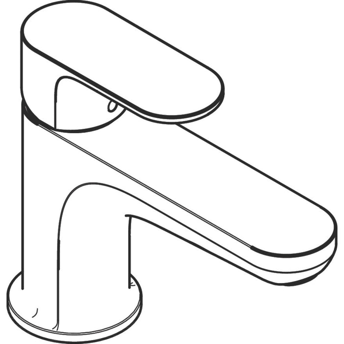 Hansgrohe Rebris S Single Lever Bath Mixer Monotrou - Chrome - Unbeatable Bathrooms
