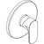 Hansgrohe Rebris S Single Lever Shower Mixer For Concealed Installation For Ibox Universal - Unbeatable Bathrooms